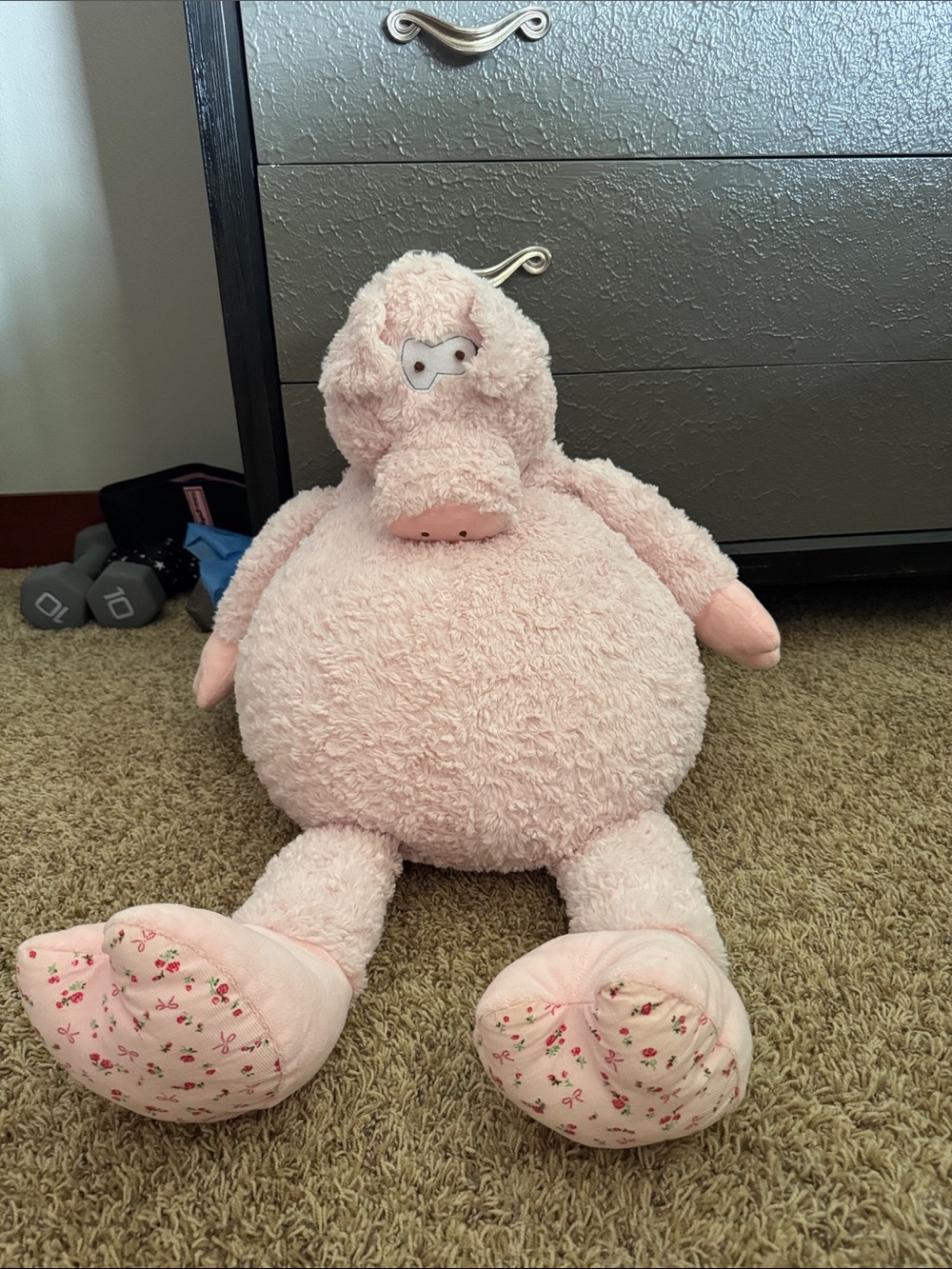 Plush Pink Pig Stuffed Animal